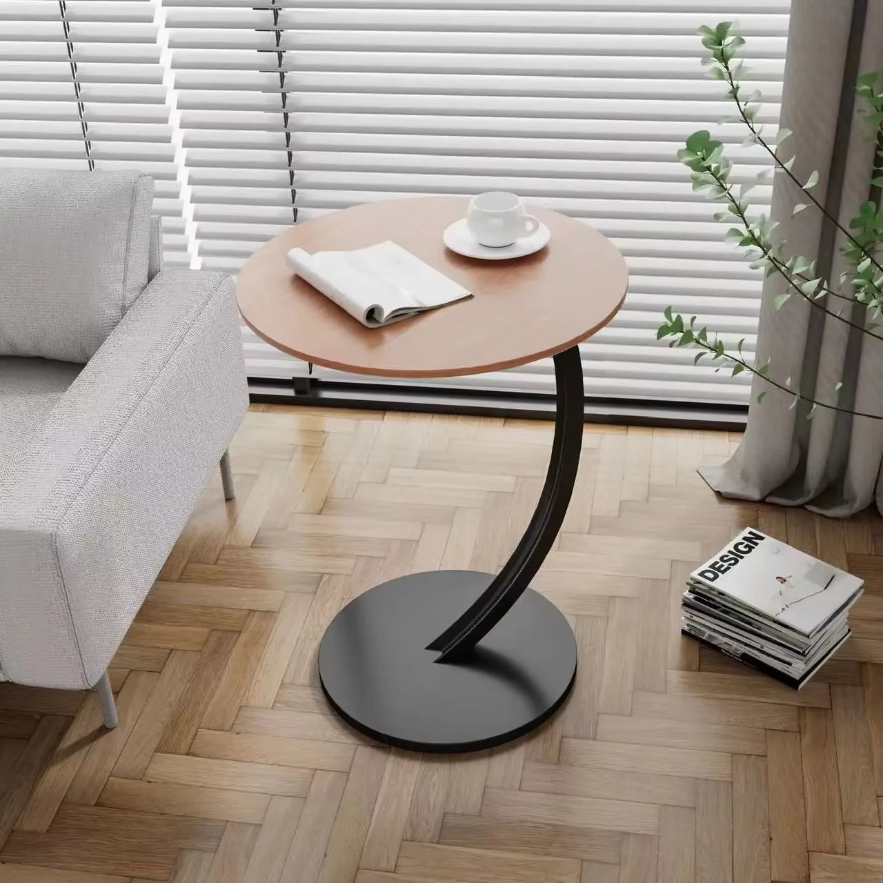 Movable Small Coffee Table 